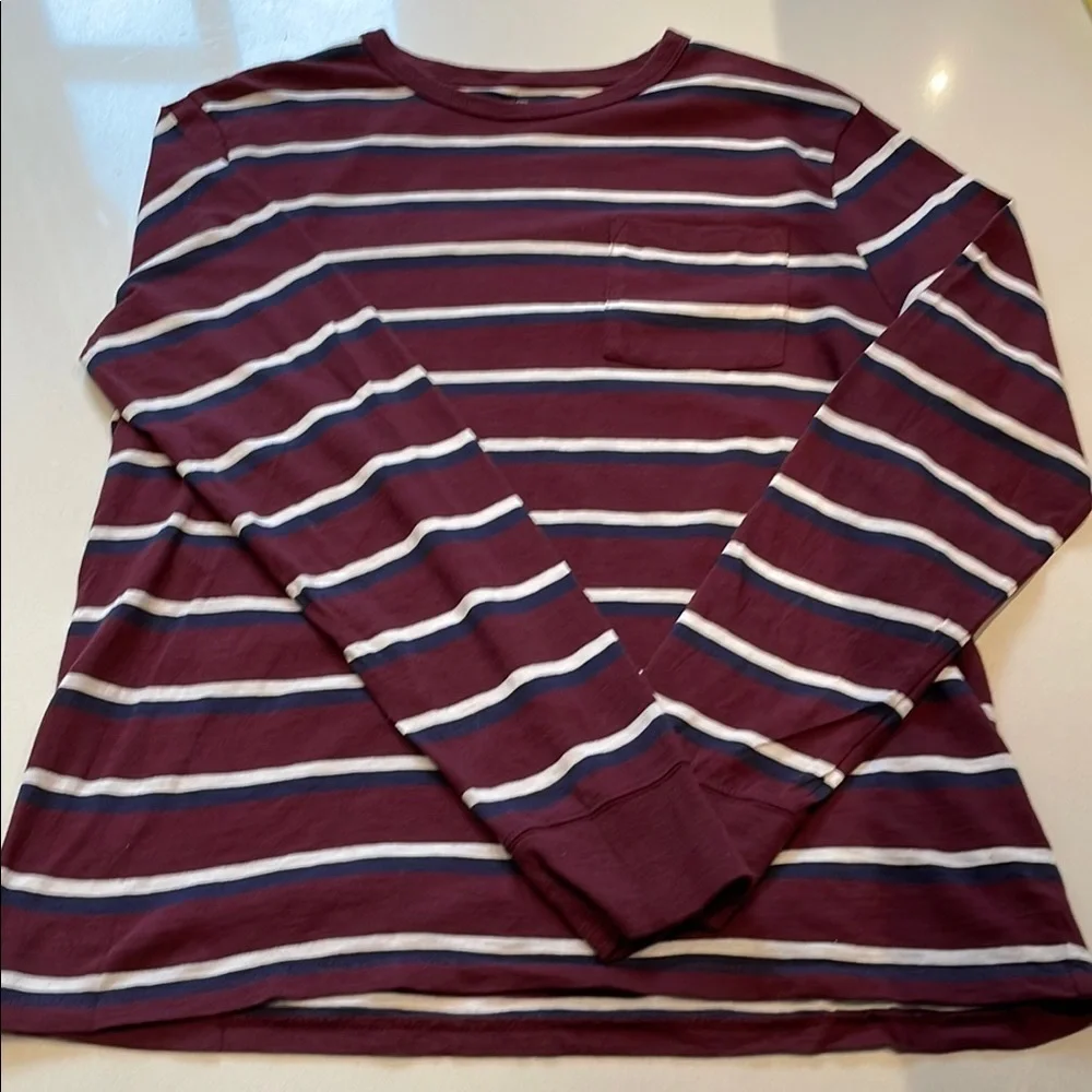 J. Crew stylish maroon